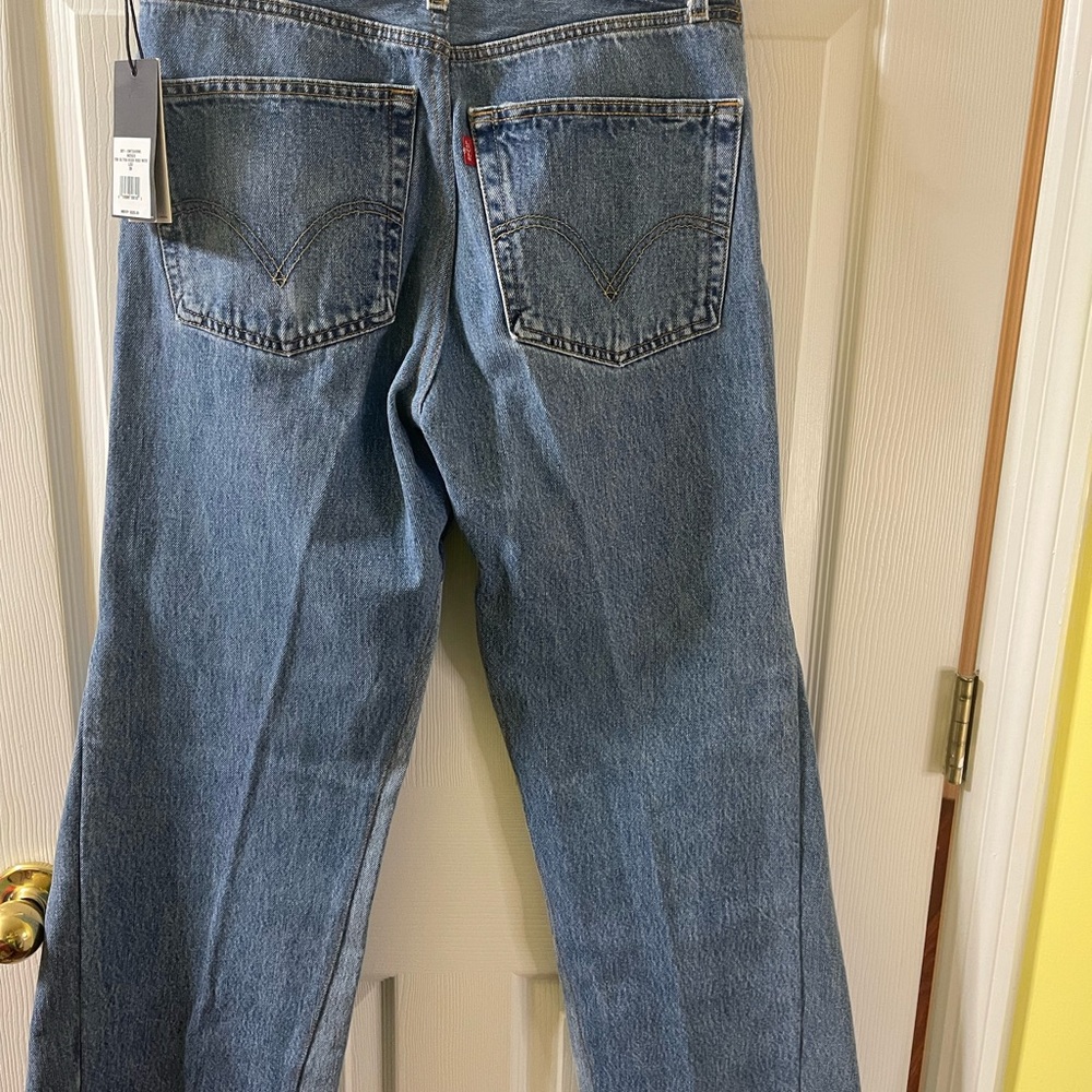 Levis Re/Done women jeans ultra high rise wide size 28‎ NWT - Picture 8 of 12
